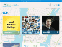Tablet Screenshot of hellosoho.com
